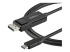 CDP2DP2MBD - StarTech.com USB C till DisplayPort 1.2-kabel på 2 m för 4K vid 60 Hz - Höger vinkel