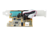 21050-PC-SERIAL-CARD - StarTech.com 2-Port PCI Express Serial Card, Dual Port PCIe to RS232 (DB9) Serial Interface Card, 16C1050 UART, Standard or Low Profile Brackets, COM Retention, For Windows & Linux - Höger sida