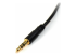 MU6MMS - StarTech.com 6 ft Slim 3.5mm Stereo Audio Cable - Närbild