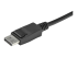 SV211DPUA4K - StarTech.com 2 Port USB 4K60Hz DisplayPort KVM-switch med inbyggda kablar - Närbild