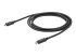 USB315CC2M - StarTech.com USB-C-kabel med Power Delivery (3 A) - Höger vinkel