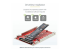 1M25-U3-M2-ADAPTER - StarTech.com M.2 to U.3 Adapter, For M.2 NVMe SSDs, PCIe M.2 Drive to 2.5inch U.3 (SFF-TA-1001) Host Adapter/Converter, TAA Compliant - Vänster vinkel