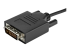 CDP2DVIMM1MB - StarTech.com 1 m USB-C till DVI-kabel - Närbild