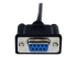 SCNM9FM2MBK - StarTech.com 2m Black DB9 RS232 Serial Null Modem Cable F/M - Närbild