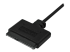 USB31CSAT3CB - StarTech.com USB 3.1 (10 Gbps) Adapterkabel för 2,5" SATA-enheter - Närbild