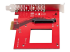 PEX4SFF8639U3 - StarTech.com U.3 to PCIe Adapter Card, PCIe 4.0 x4 Adapter For 2.5" U.3 NVMe SSDs, SFF-TA-1001 PCI Express Add-in Card for Desktops/Servers, TAA Compliant - Höger sida