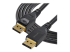 DP14MM4M - StarTech.com 4 meter VESA-certifierad DisplayPort 1.4-kabel - Höger vinkel