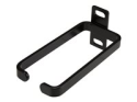 StarTech.com 1U Vertical 1.8 x 3.9in Server Rack Cable Management D-Ring Hook w/ Flexible Opening