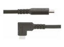 StarTech.com 3ft (1m) Rugged Right Angle USB-C Cable, USB 10 Gbps, USB C to C Data Transfer Cable, 4K 60Hz DP Alt Mode, 100W Power Delivery