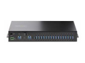 StarTech.com 16-Port Industrial USB 5Gbps Hub with Power Adapter, Metal Enclosure, Mountable, ESD Protection, Terminal Block Power, USB Charging, Dual-Host Switch