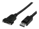 StarTech.com 3 ft / 91 cm 20 pin DP DisplayPort Extension Panel Mount Cable