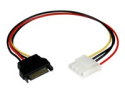 StarTech.com 30 cm SATA till LP4-strömkabeladapter