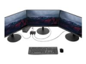 StarTech.com 3-ports multi-bildskärmsadapter