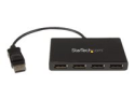 StarTech.com 4-ports multi-bildskärmsadapter