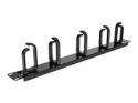 StarTech.com 1U 19" hyllmonterbar kabelhanteringspanel i metall