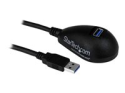 StarTech.com 1,5 m svart SuperSpeed USB 3.0-förlängningskabel till skrivbordet