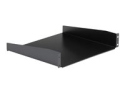 StarTech.com 2U Fixed Server Rack Mount Shelf, 16in Deep Steel Universal Cantilever Tray for 19" AV/Data/Network Equipment Rack with Cage Nuts & Screws, 44lbs Weight Capacity, 60" Deep