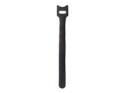 StarTech.com 6in Hook and Loop Cable Ties, 50 Pack, Black, Reusable Cable Straps, Adjustable and Flexible, Cord Organizer Tie/Wraps for Professional Cable Management