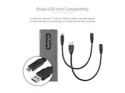 StarTech.com USB-C 10Gbps to M.2 NVMe or M.2 SATA SSD Enclosure, Tool-free M.2 PCIe/SATA NGFF SSD Enclosure, Portable Aluminum Case, USB Type-C & USB-A Host Cables, For 2230/2242/2260/2280