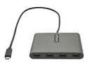 StarTech.com USB C till 4 HDMI-adapter