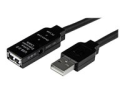 StarTech.com 25 m aktiv USB 2.0-förlängningskabel