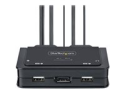 StarTech.com 2-Port Hybrid USB-C DisplayPort Cable KVM Switch, 4K 60Hz, Compact KVM with 6ft/1.8m USB-A/DisplayPort/Audio & 4ft/1.2m USB-C Integrated Host Cables, Bus Powered