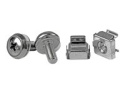 StarTech.com M5 Mounting Screws and Cage Nuts for Server Rack Cabinet
