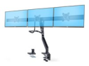 StarTech.com Crossbar Triple Monitor Desk Mount, VESA 75x75/100x100