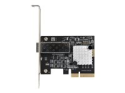 StarTech.com 10G PCIe SFP+ Card, Single SFP+ Port Network Adapter w/ Low Profile, Open SFP+ for MSA-Compliant Modules / Direct-Attach Cables (DAC), 10 Gigabit Fiber PCIe NIC Card