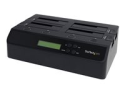 StarTech.com 4 Bay USB 3.0/ eSATA Hard Drive Duplicator Dock for 2.5" & 3.5" SATA/ IDE SSD HDD