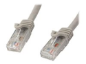 StarTech.com 75ft CAT6 Ethernet Cable, 10 Gigabit Snagless RJ45 650MHz 100W PoE Patch Cord, CAT 6 10GbE UTP Network Cable w/Strain Relief, Gray, Wiring is UL Certified/TIA
