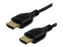 StarTech.com 3ft Slim HDMI Cable, 4K High Speed HDMI Cable with Ethernet, 4K 30Hz UHD HDMI Cord, 10.2 Gbps Bandwidth, 4K HDMI 1.4 Video / Display Cable M/M, 36AWG, ARC, HDCP 1.4, CEC