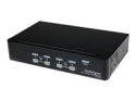 StarTech.com Professionell VGA USB KVM-switch med 4 portar och hubb