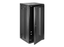 StarTech.com 26U 19" Wall Mount Network Cabinet, 16" Deep Hinged Locking IT Network Switch Depth Enclosure, Assembled Vented Computer Equipment Data Rack with Shelf & Flexible Side Panels