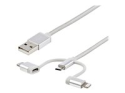 StarTech.com 1 m USB-multiladdningskabel