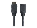 StarTech.com 2m (6ft) HDMI Extension Cable, Ultra HD HDMI Male to Female Cable, 4K HDMI Cable Extender, 4K 30Hz UHD HDMI Cable with Ethernet M/F, High Speed HDMI 1.4 Cable, 10.2Gbps